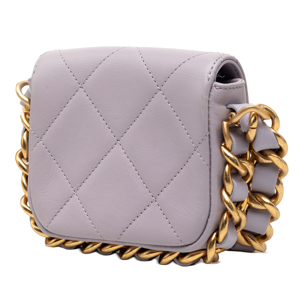 Pre-Loved Chanel Mini Quilted Calfskin Framing Chain Flap - Picture 2 of 7